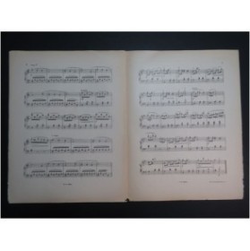 RUMMEL Joseph La Rose des Alpes Piano ca1908
