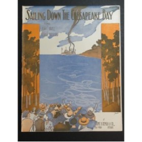 BOTSFORD George Sailing Down The Chesapeake Bay Chant Piano 1913