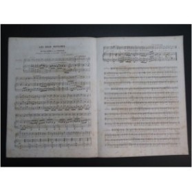 NADAUD Gustave Les 2 Notaires Chant Piano 1855