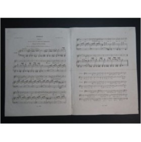 DE DUFORT Charles Merci ! Chant Piano ca1840