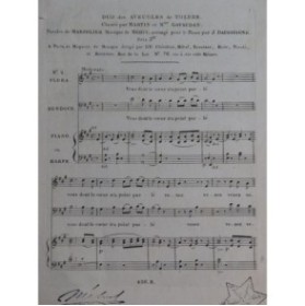 MÉHUL Les Deux Aveugles de Tolède No 2 Chant Piano ou Harpe 1806