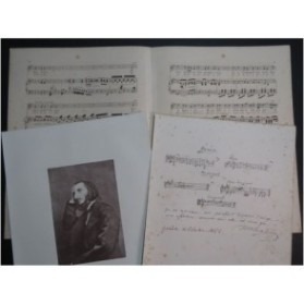 ERNST H. W. Le Pêcheur Chant Piano 1869