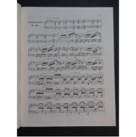MENDELSSOHN Caprice op 33 No 2 Piano XIXe