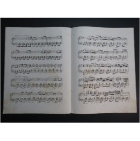RUMMEL Joseph Il Trovatore de Verdi Air Miserere Duo Piano ca1860