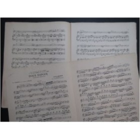 DUPUY Louis Doux Espoir Piano Violon 1893