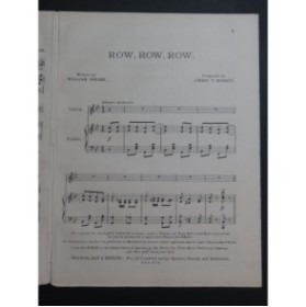  Row Chant Piano 1912