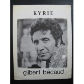 Kyrie Gilbert Becaud Chanson 1971