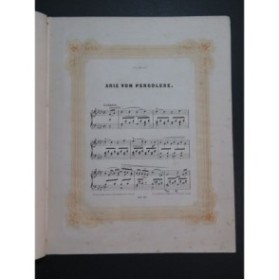 SCARLATTI PERGOLÈSE RAMEAU Wilhelmine Szarvady Pièces Piano 1863