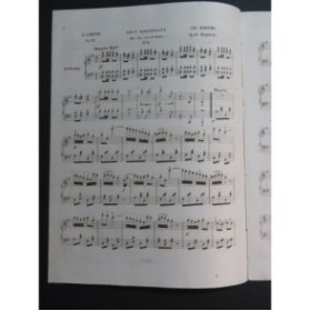 LEMOINE Henry Bagatelle No 2 sur Les Martyrs Donizetti Piano ca1840