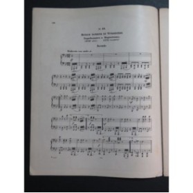 RUBINSTEIN Antoine Royal Tambour et Vivandière Piano 4 mains ca1880