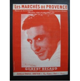 Les Marchés de Provence Gilbert Bécaud Chanson