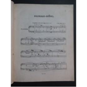 WEBER Concert-Stück op 79 Piano ca1850