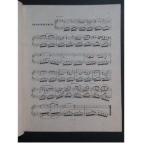 MENDELSSOHN Sechs Praeludien und Fugen op 35 No 4 Piano ca1840