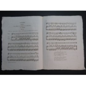 PRADERE Louis Le Mystère Chant Piano ca1820