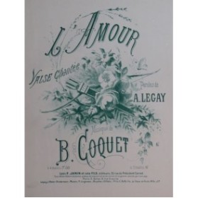 COQUET B. L'Amour Chant Piano