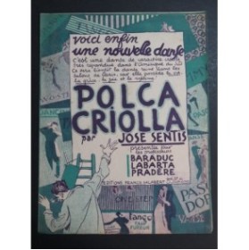 SENTIS José Polca Criolla Piano 1922