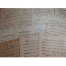 SAINT-SAËNS Camille Rhapsodie Mauresque op 60 Piano Orchestre 1925