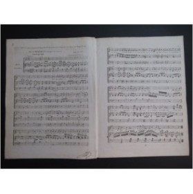 GRÉTRY André Anacréon chez Polycrate No 1 Chant Piano ca1797