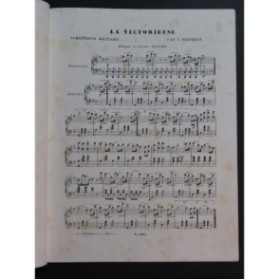 BOUSQUET Narcisse La Victorieuse Piano ca1858