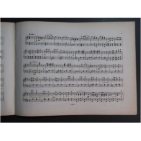 STRAUSS Johann Accélération op 254 Piano ca1865