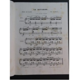 POLAK N. La Bavarde Piano ca1850