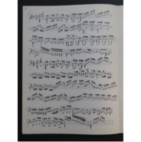 BACH J. S. Concerto en Ré Majeur A. Lagoya Manuscrit Guitare