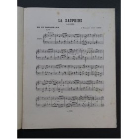 LE CORBEILLER Charles La Dauphine Piano ca1878