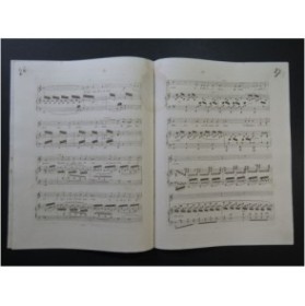 NIEDERMEYER Louis L'Isolement Chant Piano ca1840
