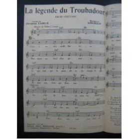 La Légende du Troubadour Leo Marjane Chanson