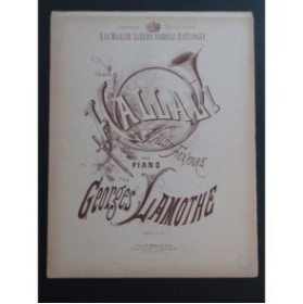 LAMOTHE Georges Hallali Piano