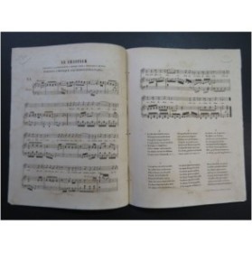 BERTRAND Ad. Le Chanteur Chant Piano XIXe siècle