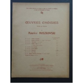 MOSZKOWSKI Maurice Etincelles Piano