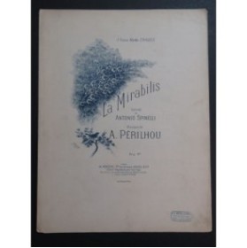 PÉRILHOU Albert La Mirabilis Chant Piano 1896