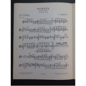SCARLATTI Domenico Sonata No 497 Guitare 1975