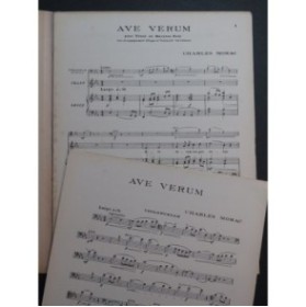 MORAC Charles Ave Verum Chant Orgue Violoncelle
