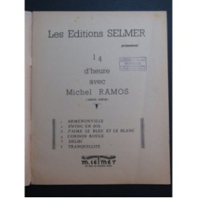 RAMOS Michel 6 Oeuvres Jazz pour Piano 1944