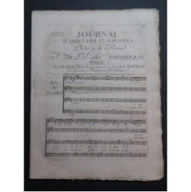 PAISIELLO Giovanni O momento fortunato Chant Orchestre 1791