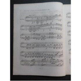 KALLIWODA J. W. Grand Trio No 1 Piano Violoncelle Violon ca1845