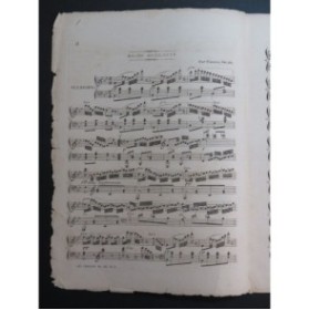 CZERNY Charles Rondo Brillante op 110 Piano ca1840