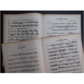 LUTGEN Henri Mozart Deux Pièces op 32 Piano Violoncelle ca1860