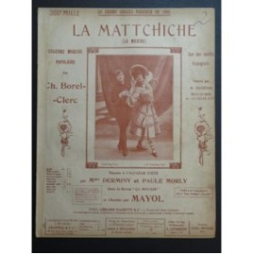 BOREL-CLERC Charles La Mattchiche Danse Piano