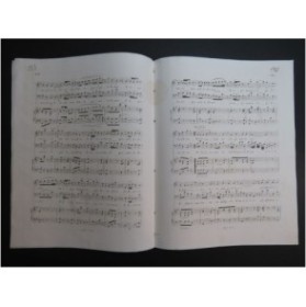 BOIELDIEU Adrien Au Clair de la Lune varié Chant Piano ca1850