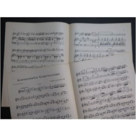 ALLEN NELSON Eithel Canzonetta Capricciosa Violon Piano 1922