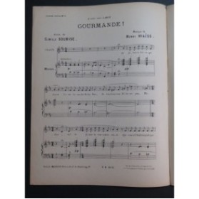 WAÏSS Henri Gourmande ! Chant Piano