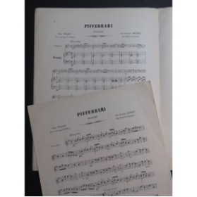 PRIORÉ Gustave Pifferrari Violon Piano XIXe siècle