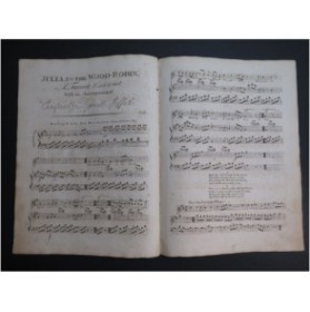 SPOFFORTH Reginald Julia to the Wood-Robin Chant Piano ca1800