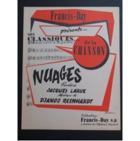 Nuages Django Reinhardt Chant Piano 1942