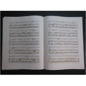 GARIBOLDI Giuseppe Les Lilas Fantaisie concertante Piano Flûte ca1870