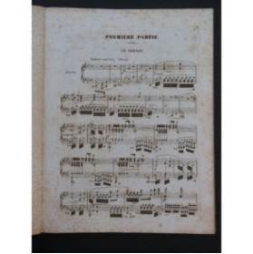 DAVID Félicien Christophe Colomb Piano 1847