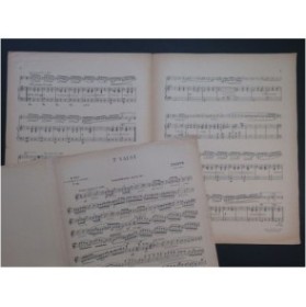 CHOPIN Frédéric Valse op 64 No 2 Piano Saxophone 1939